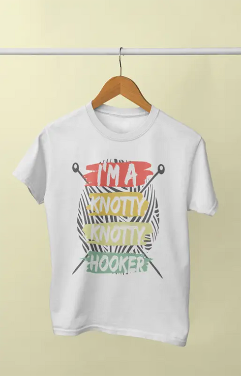 Women’s Half Sleeve Round Neck Tshirt ShipponKnotty - XS / White