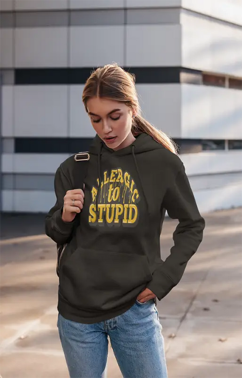 Womens Hooded SweatShirt Allergic