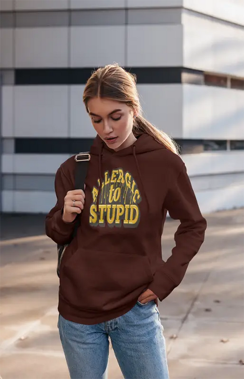 Womens Hooded SweatShirt Allergic