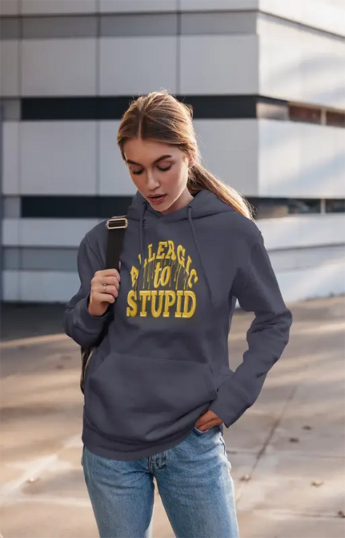 Womens Hooded SweatShirt Allergic
