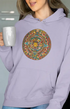 Womens Hooded SweatShirt Creative - Lavender / XS