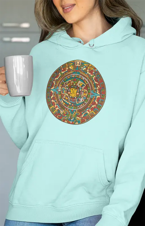 Womens Hooded SweatShirt Creative - Mint / XS