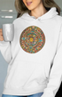 Womens Hooded SweatShirt Creative - White / XS