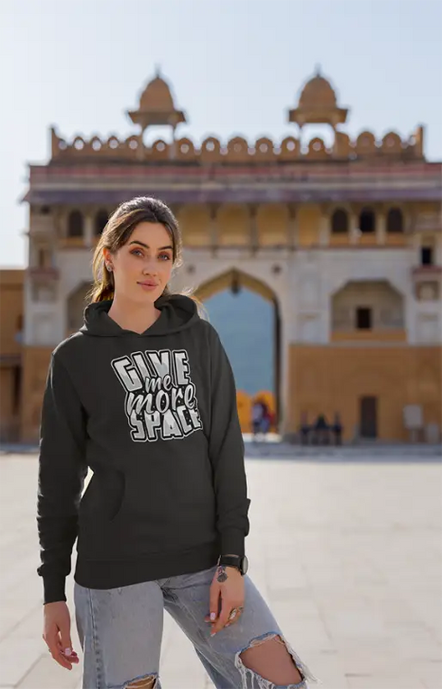 Womens Hooded SweatShirt Give