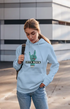 Womens Hooded SweatShirt Lets Rock