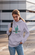 Womens Hooded SweatShirt Lets Rock