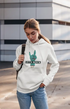 Womens Hooded SweatShirt Lets Rock