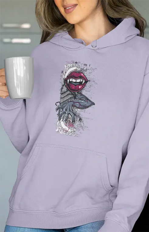 Womens Hooded SweatShirt Lipsy - Lavender / XS