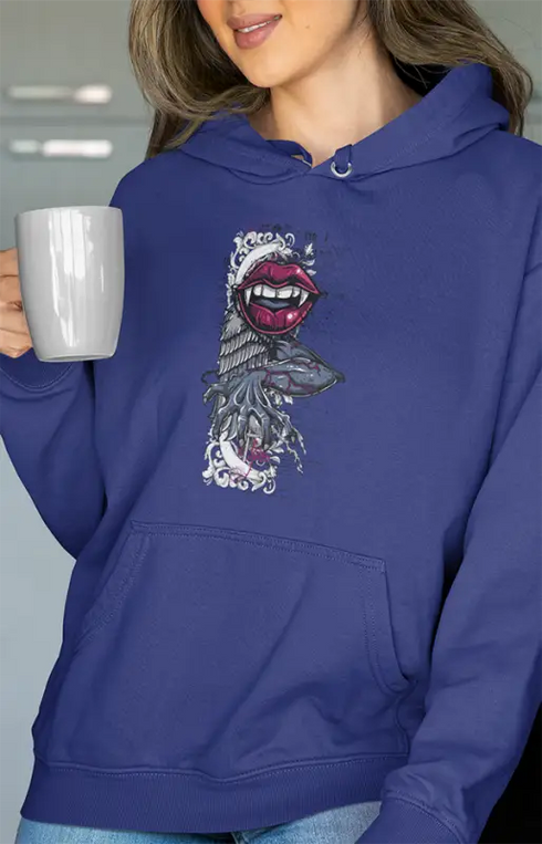 Womens Hooded SweatShirt Lipsy - Royal Blue / XS