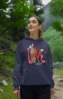 Womens Hooded SweatShirt Love