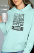 Womens Hooded SweatShirt My Blood - Mint / XS