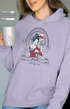 Womens Hooded SweatShirt Original Appreal - Lavender / XS