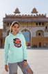 Womens Hooded SweatShirt Painting