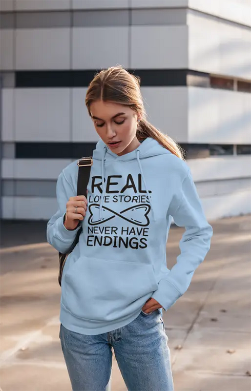Womens Hooded SweatShirt Real