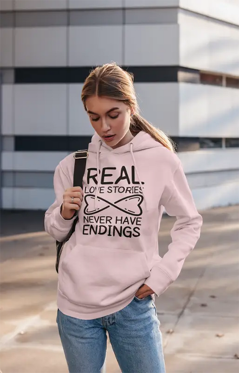 Womens Hooded SweatShirt Real