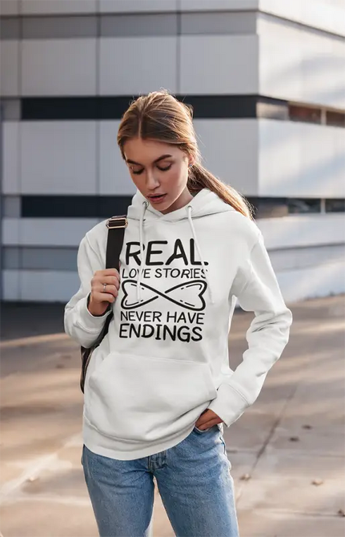 Womens Hooded SweatShirt Real