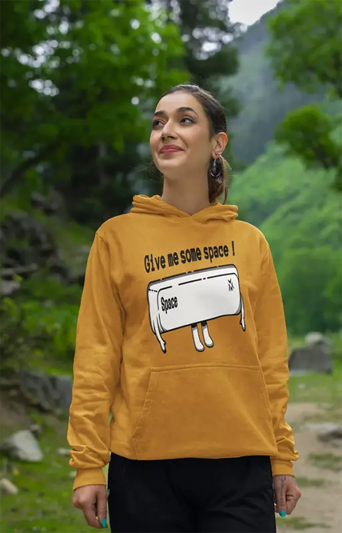 Womens Hooded SweatShirt Space