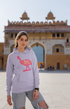 Womens Hooded SweatShirt Thanks