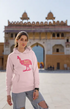 Womens Hooded SweatShirt Thanks