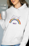 Womens Hooded SweatShirt What - White / XS