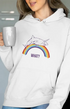 Womens Hooded SweatShirt What - White / XS