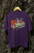 Mens Oversized Classic T-Shirt Amsterdam - Purple / XS