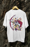 Womens Oversized Classic T-Shirt ArrowG - White / XS