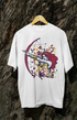 Womens Oversized Classic T-Shirt ArrowG - White / XS