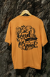 Womens Oversized Classic T-Shirt Be Kind - Golden Yellow / XS