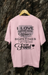 Womens Oversized Classic T-Shirt Cooking - Light Baby Pink / XS