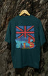 Womens Oversized Classic T-Shirt London - Petrol Blue / XS