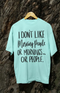Womens Oversized Classic T-Shirt Morning People - Mint / XS