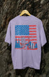 Mens Oversized Classic T-Shirt NewYork - Lavender / XS