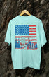 Mens Oversized Classic T-Shirt NewYork - Mint / XS