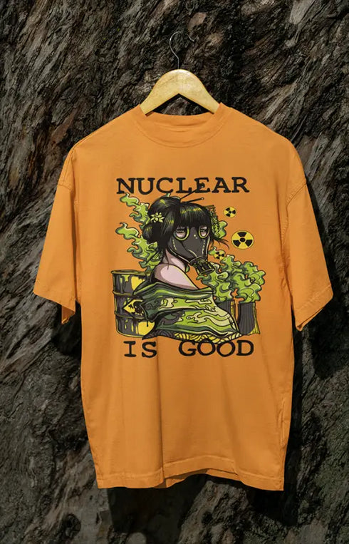 Womens Oversized Classic T-Shirt Nuclear - Golden Yellow / XS