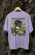 Womens Oversized Classic T-Shirt Nuclear - Lavender / XS