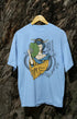Womens Oversized Classic T-Shirt Princess - Baby Blue / XS
