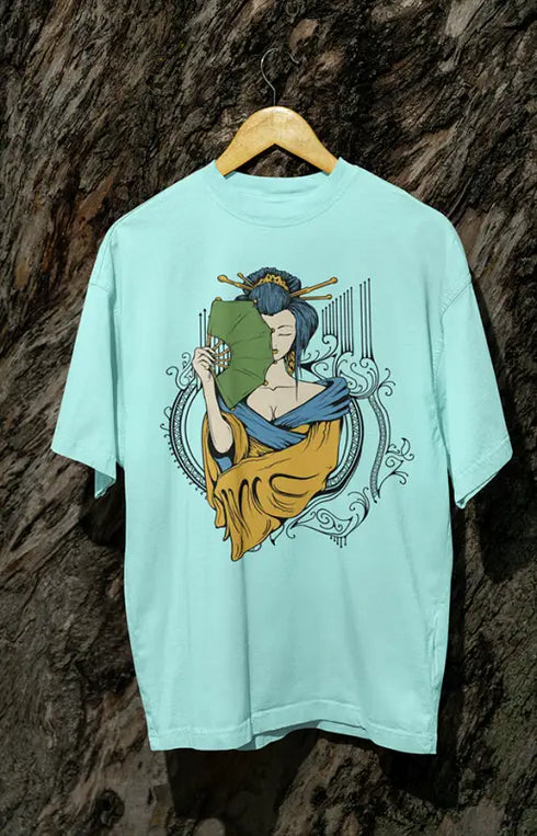Womens Oversized Classic T-Shirt Princess - Mint / XS