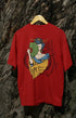 Womens Oversized Classic T-Shirt Princess - Red / XS